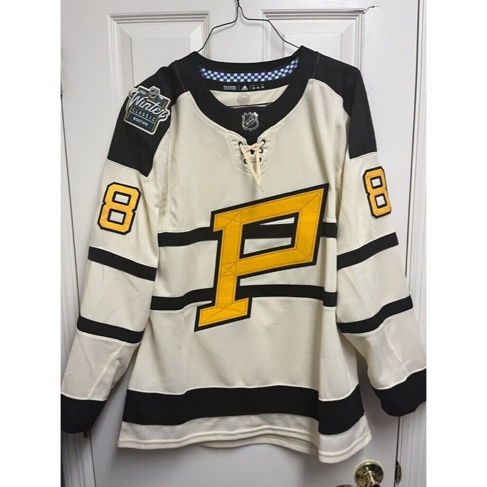 NWT #8 Brian Dumoulin Pittsburgh Penguins 2023 Winter Classic Adidas Jersey 50